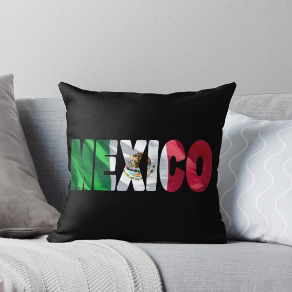 Item preview, MEXICO - Flag Flying in Wind cut to Letters Souvenir Sticker Shirt designed and sold by Adam Gormley.