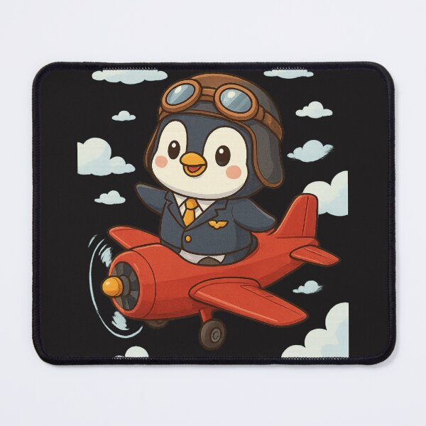 Item preview, Cute Penguin Pilot - Kawaii Animal Occupation Art designed and sold by Moons Studio.