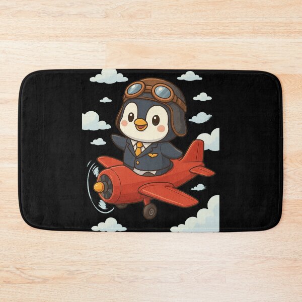 Item preview, Cute Penguin Pilot - Kawaii Animal Occupation Art designed and sold by Moons Studio.