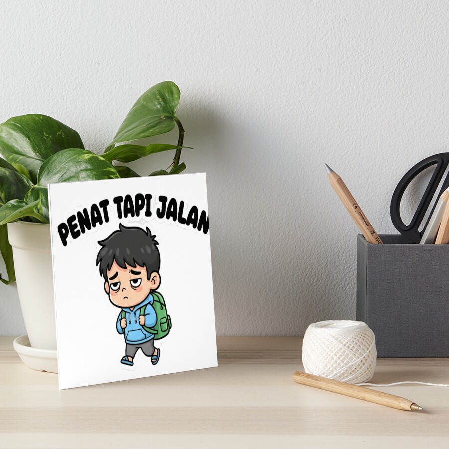 Item preview, Art Board Print designed and sold by HazSticker.