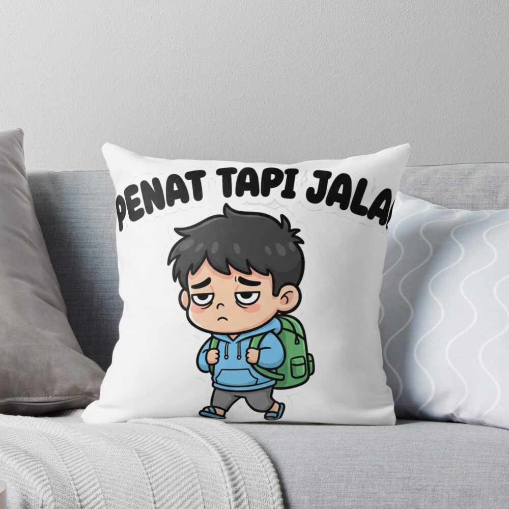Item preview, Throw Pillow designed and sold by HazSticker.