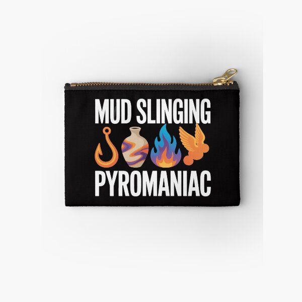 Item preview, Pottery Pyromaniac Mud Slinging Ceramics designed and sold by sonlylya.