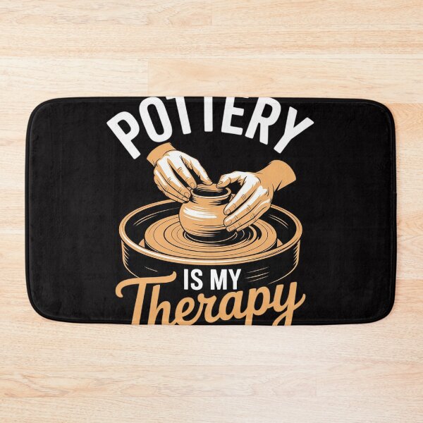 Item preview, Pottery Is My Therapy - Ceramic Artist Potter Ceramicist designed and sold by sonlylya.