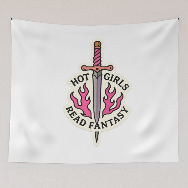 Item preview, Hot Girls Read Fantasy designed and sold by ouatisworld.