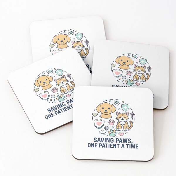 Item preview, Saving Paws One Patient at a Time Veterinarian T-Shirt designed and sold by Muzgle.