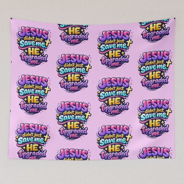 Item preview, JESUS upgraded me - Christian  designed and sold by BELIEVERS with STYLE.