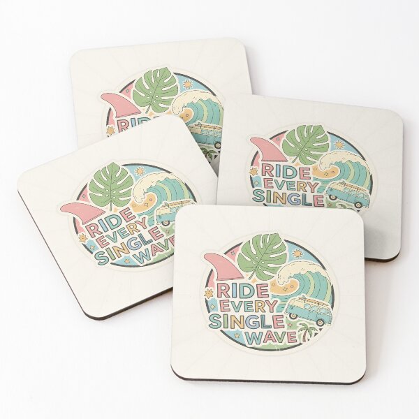 Item preview, Retro Summer Surf Badge with Van and Wave designed and sold by homydesign.