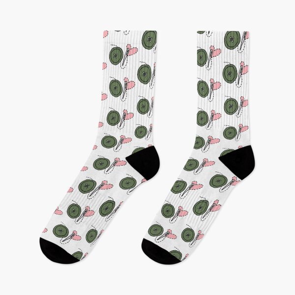 Item preview, love to sew- green button designed and sold by doodlemold.