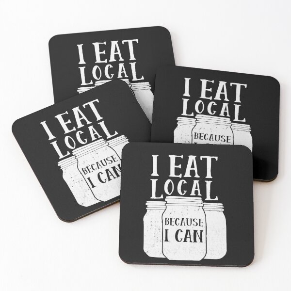Item preview, I Eat Local Because I Can Funny Canning t Shirt designed and sold by LucasGimenez1.
