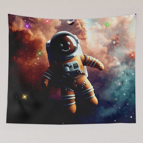 Item preview, Space Gingerbread Man Cookie designed and sold by shaang.