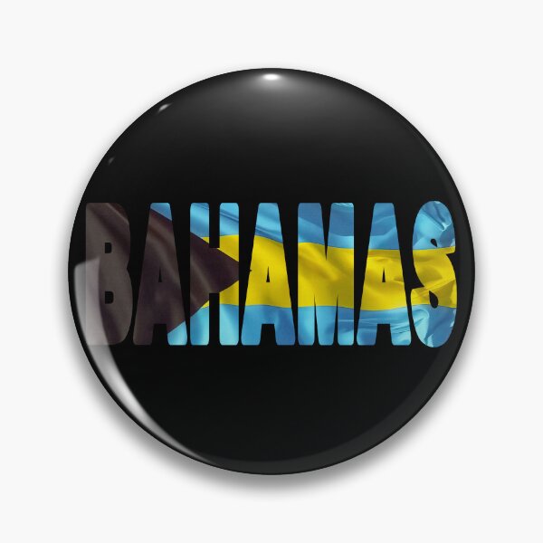 Item preview, BAHAMAS - Flag Flying in Wind cut to Letters Souvenir Sticker Shirt designed and sold by Adam Gormley.