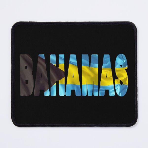 Item preview, BAHAMAS - Flag Flying in Wind cut to Letters Souvenir Sticker Shirt designed and sold by Adam Gormley.