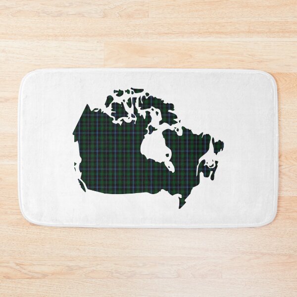 Item preview, Murray Clan Tartan on Map of Canada designed and sold by clantartans.