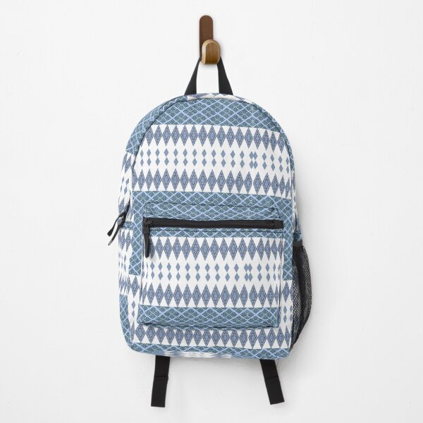 Item preview, Ethnic style pattern- Lai Dokmai- blue & white designed and sold by Sukjai@Design.