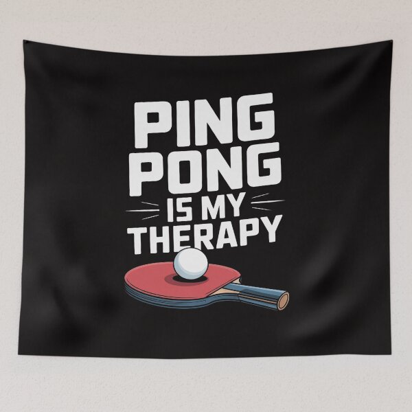 Item preview, Ping Pong Is My Therapy Table Tennis designed and sold by banbopbii.
