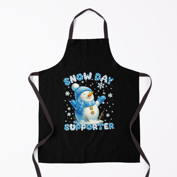Item preview, Snow Day Supporter Cute Snowman Snowflake Christmas Xmas designed and sold by WayTBeenkenArt.