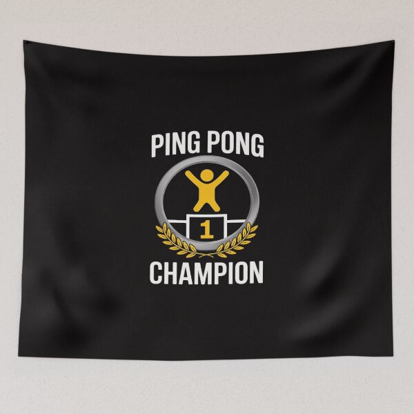 Item preview, Ping Pong Champion Table Tennis Player Gift designed and sold by banbopbii.