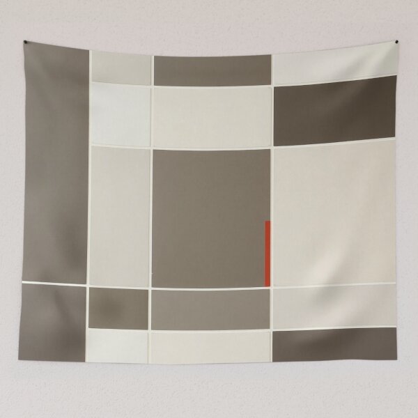 Artikelvorschau, Measured Grid With Red Trace entworfen und verkauft von LumAIere.com.