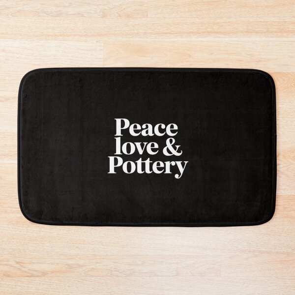 Item preview, Peace Love & Pottery Ceramics Pot designed and sold by banbopbii.