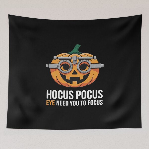 Item preview, Hocus Focus Optometry Halloween Optometrist Eye Doctor  designed and sold by MarkLeedsArt.