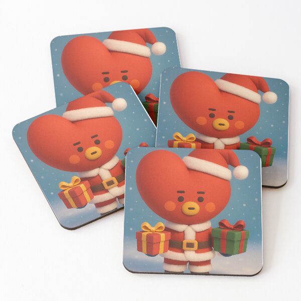 Item preview, BT21 Christmas Bts Tata— Cute BT21 Parody Sticker designed and sold by Crazy-universe.