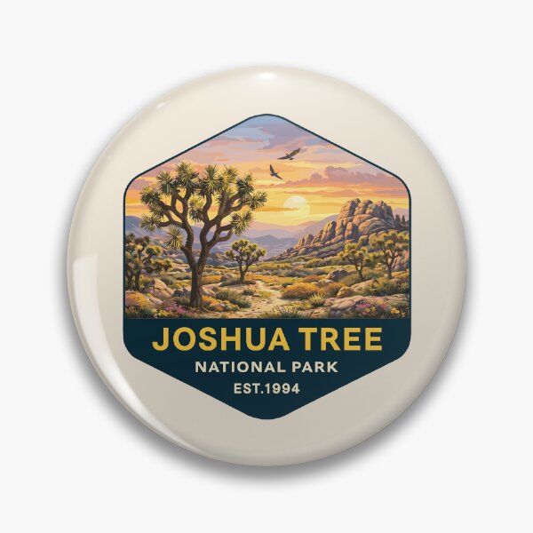 Item preview, Joshua Tree National Park Sticker designed and sold by Gideon Emmerich.