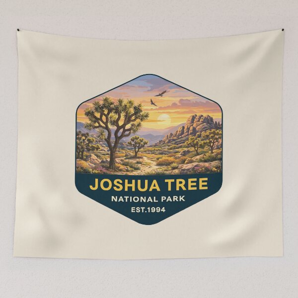 Item preview, Joshua Tree National Park Sticker designed and sold by Gideon Emmerich.