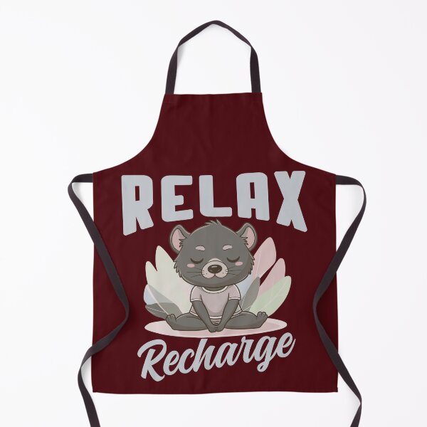 Item preview, Relax & Recharge – Cute Tasmanian Devil Yoga designed and sold by MvuuStudio.