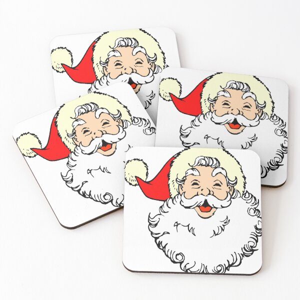 Item preview, Vintage Smiling Santa Claus Illustration – Classic Christmas Face with White Beard designed and sold by Fashion Empire.
