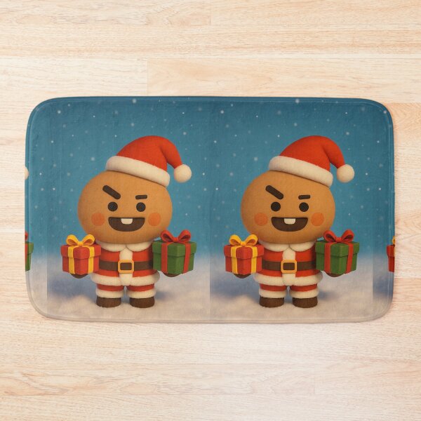 Item preview, BT21 Christmas Bts Shooky— Cute BT21 Parody Sticker designed and sold by Crazy-universe.