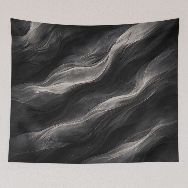 Item preview, Smoke Ivory River Pattern designed and sold by LuxeFusionArt.