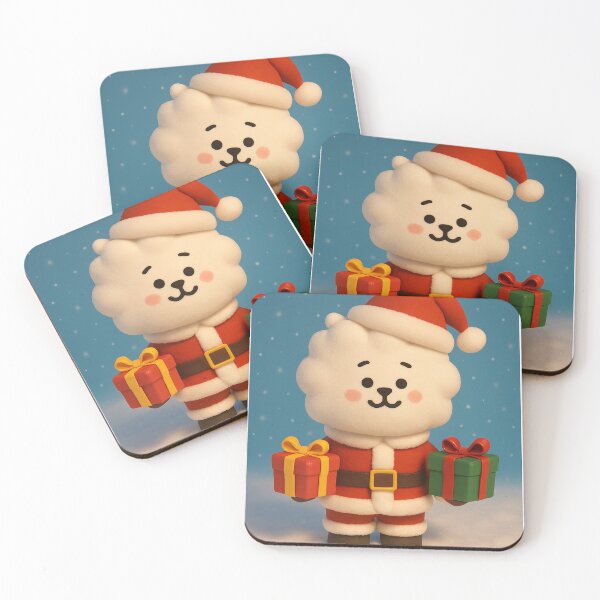 Item preview, BT21 Christmas Bts RJ— Cute BT21 Parody Sticker designed and sold by Crazy-universe.