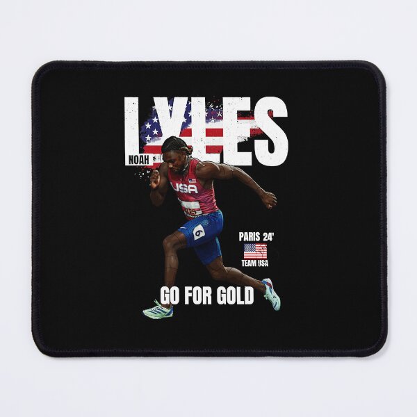Item preview, 2024 Paris Noah Lyles Usa Tf Cartoon designed and sold by imandeebeale.