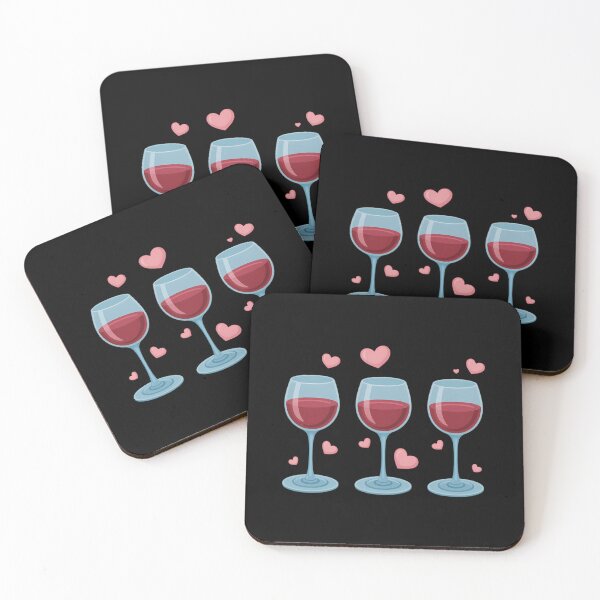 Item preview, Three Glasses Of Wine Valentine's Day Couple Funny Drinker designed and sold by JonathalIngham.