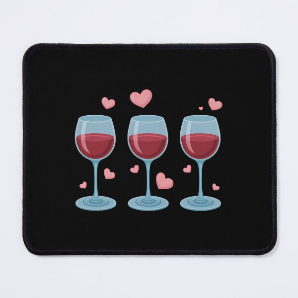 Item preview, Three Glasses Of Wine Valentine's Day Couple Funny Drinker designed and sold by JonathalIngham.