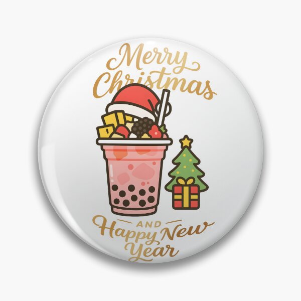 Item preview, boba juice illustration merry christmas  designed and sold by sabartgunpla.
