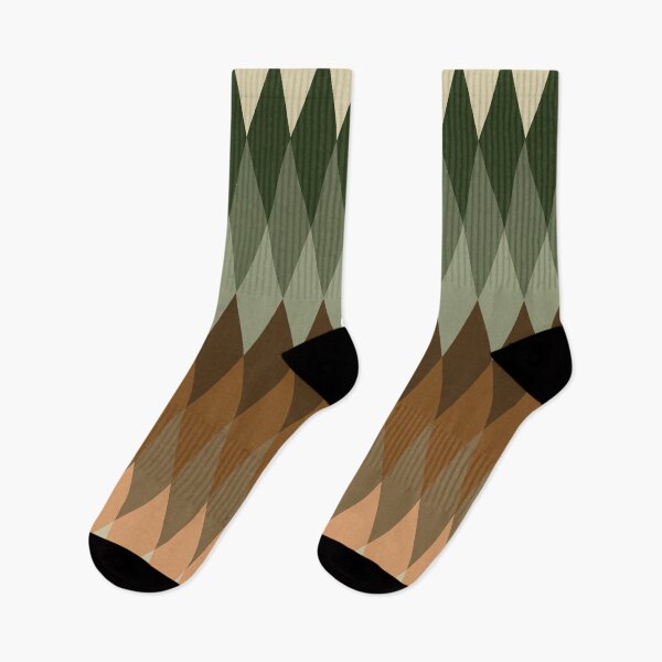 Item preview, Geometric Shape Patterns 20 in earthy forest designed and sold by nineFlorals.