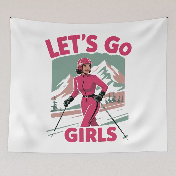 Item preview, Let's Go Girls Ski designed and sold by JonathalIngham.