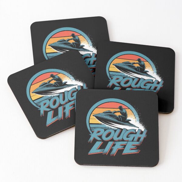 Item preview, jet skiing Rough Life designed and sold by JonathalIngham.