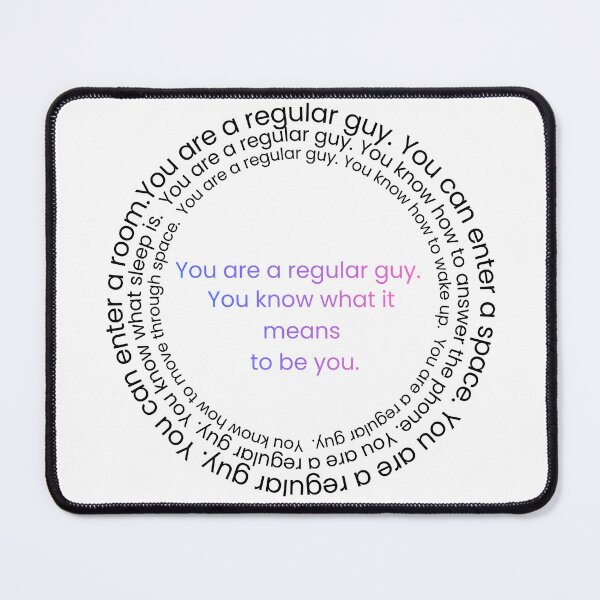 Item preview, Jacob Wysocki "You are a regular guy." Rainbow designed and sold by TofuingHo.