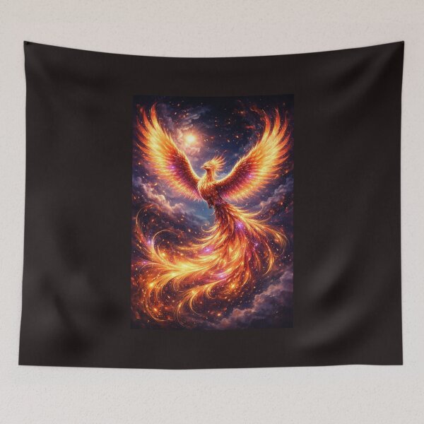 Item preview, Phoenix of Eternal Flame designed and sold by TheJoyfulPen.