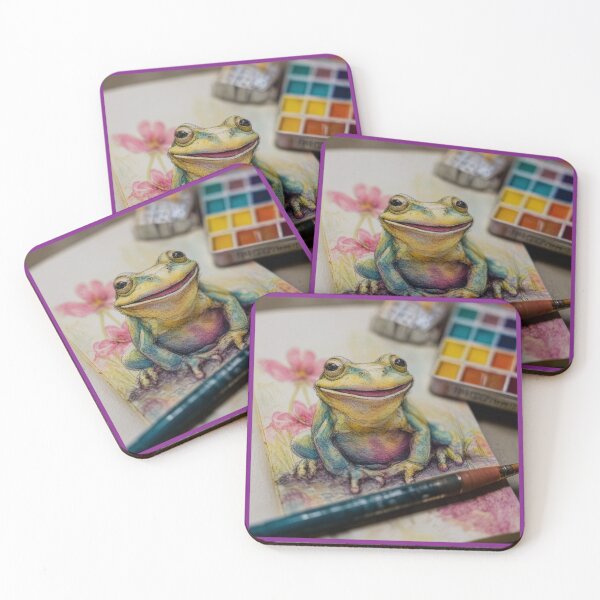 Item preview, Frog Pen and Ink Comes off the Page designed and sold by Tridentulus.