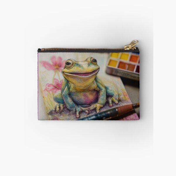 Item preview, Frog Pen and Ink Comes off the Page designed and sold by Tridentulus.