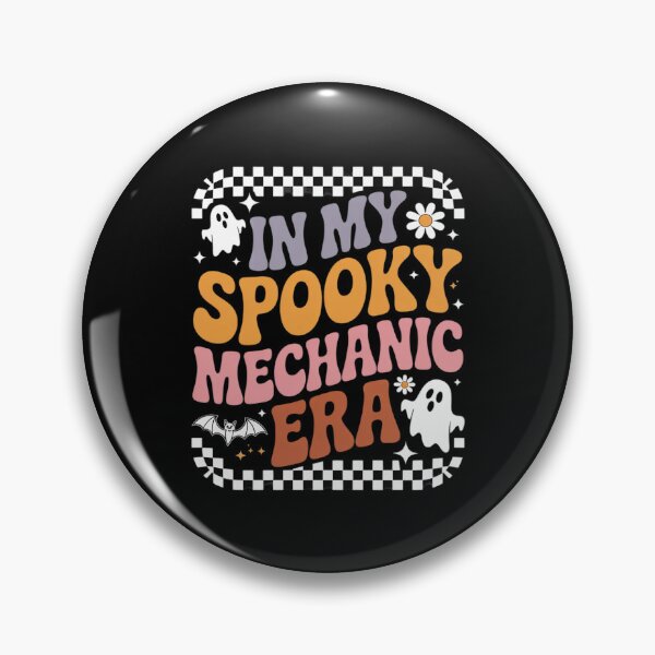 Item preview, In My Spooky Mechanic Era Groovy Halloween Costume  designed and sold by MarkLeedsArt.