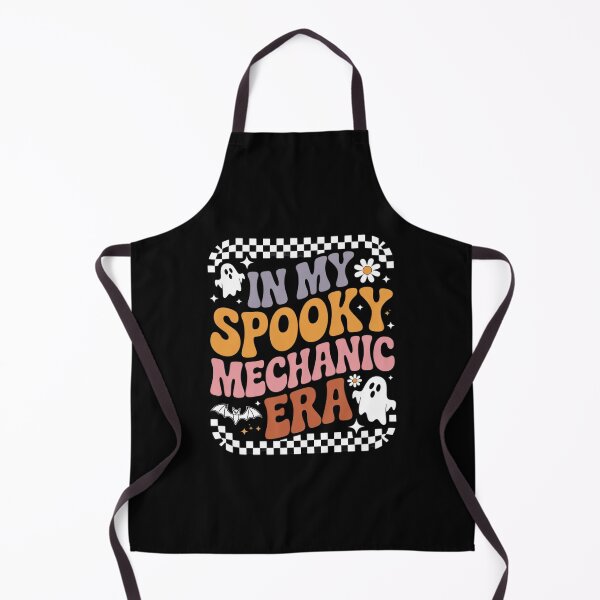Item preview, In My Spooky Mechanic Era Groovy Halloween Costume designed and sold by MarkLeedsArt.