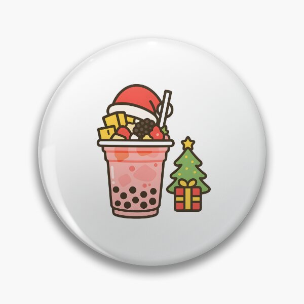 Item preview, boba juice illustration cute merry christmas  designed and sold by sabartgunpla.