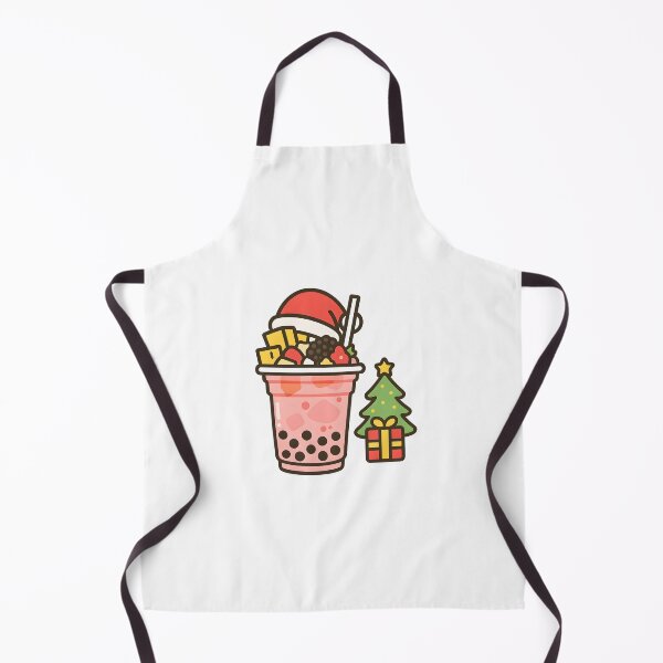 Item preview, boba juice illustration cute merry christmas  designed and sold by sabartgunpla.