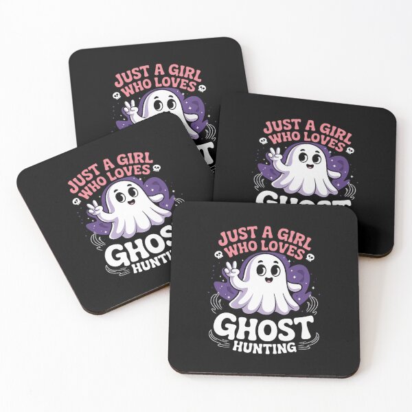 Item preview, Just A Girl Who Loves Ghost Hunting Cute Ghost  designed and sold by DigitaldeligArt.