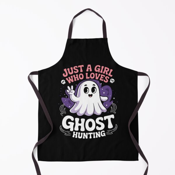 Item preview, Just A Girl Who Loves Ghost Hunting Cute Ghost  designed and sold by DigitaldeligArt.