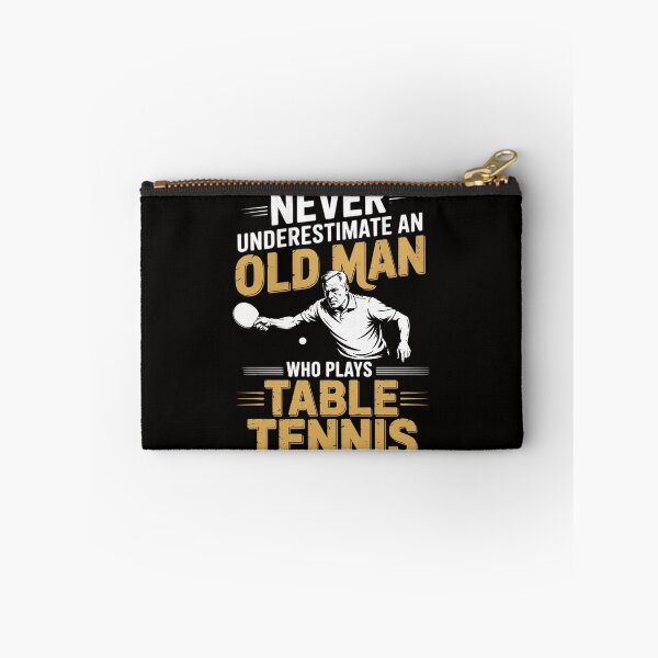Item preview, Never Underestimate an Old Man who plays table tennis designed and sold by banbopbii.
